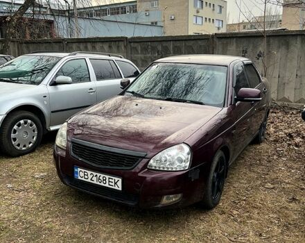 Красный ВАЗ Priora, объемом двигателя 1.6 л и пробегом 250 тыс. км за 1950 $, фото 5 на Automoto.ua