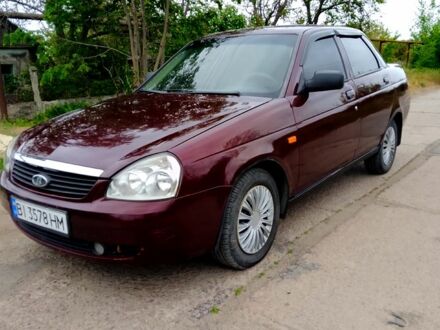 ВАЗ Priora 2008 у Никополе на Automoto.ua Червоний ВАЗ Priora, об'ємом двигуна 1.6 л та пробігом 160 тис. км за 2300 $, фото 1 на Automoto.ua