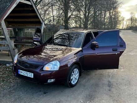 Червоний ВАЗ Priora, об'ємом двигуна 1.6 л та пробігом 93 тис. км за 4500 $, фото 1 на Automoto.ua