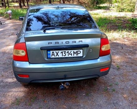 Серый ВАЗ Priora, объемом двигателя 1.6 л и пробегом 180 тыс. км за 2650 $, фото 4 на Automoto.ua
