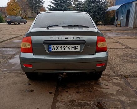 Серый ВАЗ Priora, объемом двигателя 1.6 л и пробегом 190 тыс. км за 2750 $, фото 4 на Automoto.ua