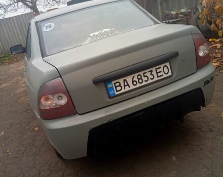 Серый ВАЗ Priora, объемом двигателя 1.6 л и пробегом 200 тыс. км за 1500 $, фото 2 на Automoto.ua