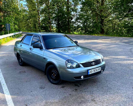Серый ВАЗ Priora, объемом двигателя 1.6 л и пробегом 161 тыс. км за 1750 $, фото 4 на Automoto.ua