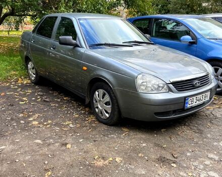 Серый ВАЗ Priora, объемом двигателя 1.6 л и пробегом 197 тыс. км за 2200 $, фото 1 на Automoto.ua