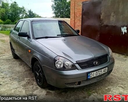 Серый ВАЗ Priora, объемом двигателя 1.6 л и пробегом 136 тыс. км за 1750 $, фото 1 на Automoto.ua