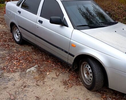 Серый ВАЗ Priora, объемом двигателя 1.6 л и пробегом 245 тыс. км за 1400 $, фото 1 на Automoto.ua