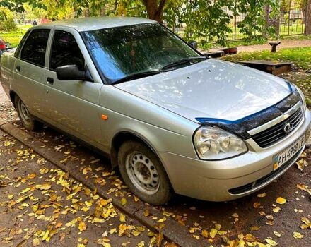 Серый ВАЗ Priora, объемом двигателя 1.6 л и пробегом 91 тыс. км за 2100 $, фото 1 на Automoto.ua