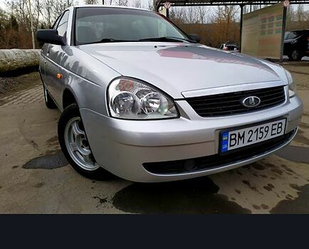Серый ВАЗ Priora, объемом двигателя 1.6 л и пробегом 160 тыс. км за 3100 $, фото 4 на Automoto.ua
