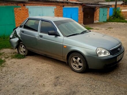 Сірий ВАЗ Priora, об'ємом двигуна 1.6 л та пробігом 157 тис. км за 1500 $, фото 1 на Automoto.ua