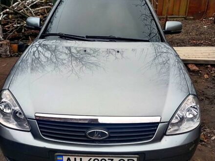 Серый ВАЗ Priora, объемом двигателя 1.6 л и пробегом 55 тыс. км за 3600 $, фото 1 на Automoto.ua