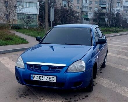 Синій ВАЗ Priora, об'ємом двигуна 1.6 л та пробігом 98 тис. км за 2199 $, фото 1 на Automoto.ua