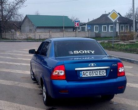 Синій ВАЗ Priora, об'ємом двигуна 1.6 л та пробігом 98 тис. км за 2199 $, фото 4 на Automoto.ua