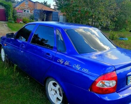 Синий ВАЗ Priora, объемом двигателя 1.6 л и пробегом 196 тыс. км за 2800 $, фото 5 на Automoto.ua