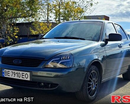 Зеленый ВАЗ Priora, объемом двигателя 1.6 л и пробегом 104 тыс. км за 4400 $, фото 3 на Automoto.ua