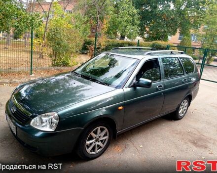 Зеленый ВАЗ Priora, объемом двигателя 1.6 л и пробегом 114 тыс. км за 3600 $, фото 1 на Automoto.ua