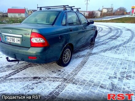 Зеленый ВАЗ Priora, объемом двигателя 1.6 л и пробегом 151 тыс. км за 1600 $, фото 1 на Automoto.ua