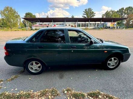 Зеленый ВАЗ Priora, объемом двигателя 1.6 л и пробегом 86 тыс. км за 1950 $, фото 1 на Automoto.ua