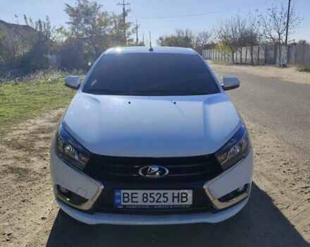 Белый ВАЗ Веста, объемом двигателя 1.6 л и пробегом 50 тыс. км за 9000 $, фото 4 на Automoto.ua