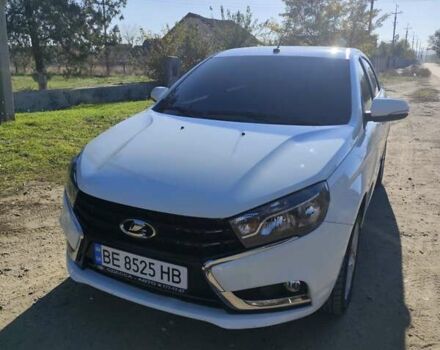 Белый ВАЗ Веста, объемом двигателя 1.6 л и пробегом 50 тыс. км за 9000 $, фото 3 на Automoto.ua