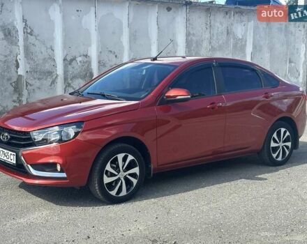 Красный ВАЗ Веста, объемом двигателя 1.6 л и пробегом 16 тыс. км за 8499 $, фото 8 на Automoto.ua