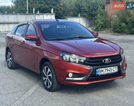 Красный ВАЗ Веста, объемом двигателя 1.6 л и пробегом 16 тыс. км за 8499 $, фото 3 на Automoto.ua