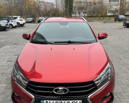 Красный ВАЗ Vesta Cross, объемом двигателя 1.6 л и пробегом 65 тыс. км за 11000 $, фото 2 на Automoto.ua