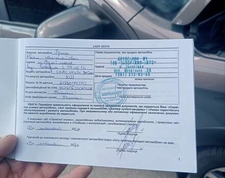 Сірий ВАЗ Vesta Cross, об'ємом двигуна 1.77 л та пробігом 24 тис. км за 10700 $, фото 10 на Automoto.ua