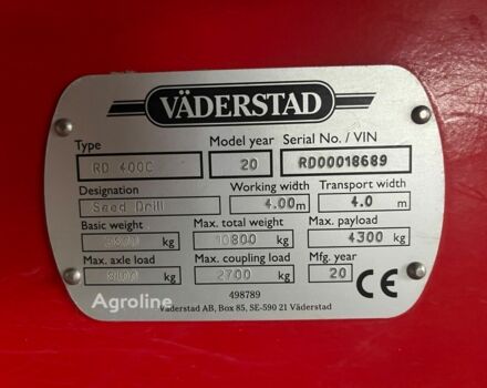 Красный Вадерстад Другая, объемом двигателя 0 л и пробегом 0 тыс. км за 69970 $, фото 4 на Automoto.ua