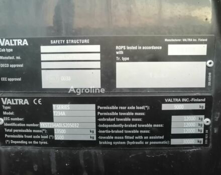 Valtra T234, об'ємом двигуна 0 л та пробігом 0 тис. км за 88682 $, фото 6 на Automoto.ua
