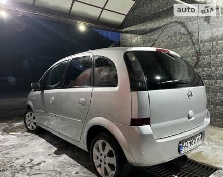 Серый Воксхолл Meriva, объемом двигателя 1.3 л и пробегом 243 тыс. км за 4400 $, фото 1 на Automoto.ua