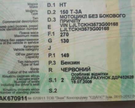 Вайпер Інша, об'ємом двигуна 0.15 л та пробігом 0 тис. км за 291 $, фото 2 на Automoto.ua
