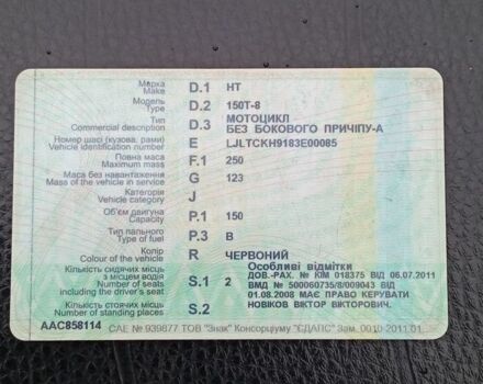 Вайпер Інша, об'ємом двигуна 0.15 л та пробігом 0 тис. км за 383 $, фото 9 на Automoto.ua