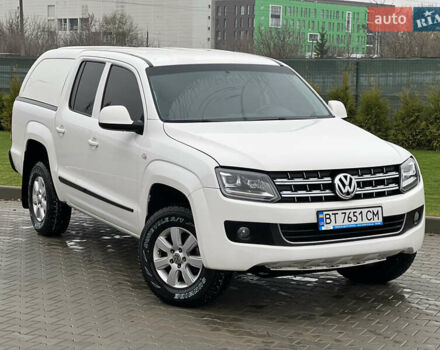Белый Фольксваген Амарок, объемом двигателя 1.97 л и пробегом 282 тыс. км за 16299 $, фото 1 на Automoto.ua