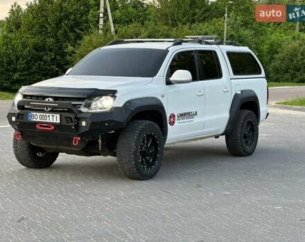 Білий Фольксваген Амарок, об'ємом двигуна 2 л та пробігом 340 тис. км за 19900 $, фото 11 на Automoto.ua