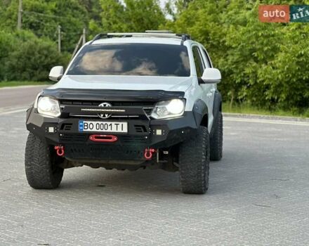 Білий Фольксваген Амарок, об'ємом двигуна 2 л та пробігом 340 тис. км за 19900 $, фото 8 на Automoto.ua