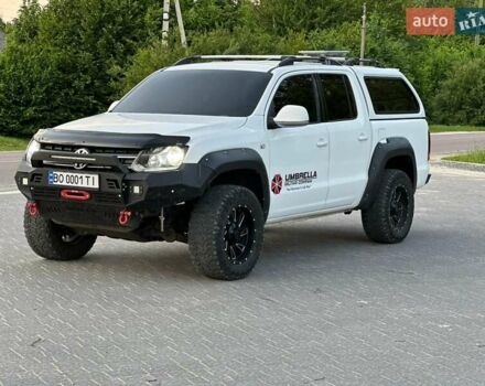 Білий Фольксваген Амарок, об'ємом двигуна 2 л та пробігом 340 тис. км за 19900 $, фото 9 на Automoto.ua