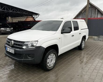 Белый Фольксваген Амарок, объемом двигателя 2 л и пробегом 87 тыс. км за 3500 $, фото 1 на Automoto.ua