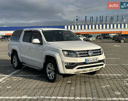 Белый Фольксваген Амарок, объемом двигателя 2.97 л и пробегом 557 тыс. км за 21000 $, фото 2 на Automoto.ua