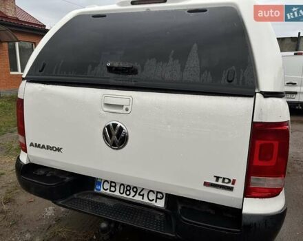 Белый Фольксваген Амарок, объемом двигателя 1.97 л и пробегом 272 тыс. км за 25000 $, фото 2 на Automoto.ua