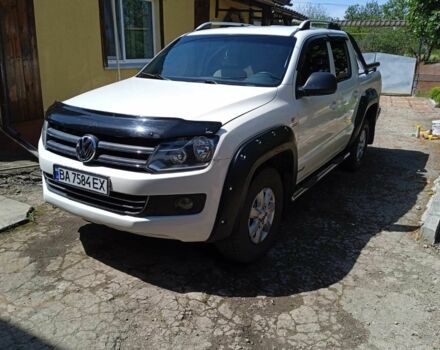 Белый Фольксваген Амарок, объемом двигателя 2 л и пробегом 330 тыс. км за 14000 $, фото 1 на Automoto.ua