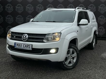 Белый Фольксваген Амарок, объемом двигателя 2 л и пробегом 230 тыс. км за 13900 $, фото 1 на Automoto.ua