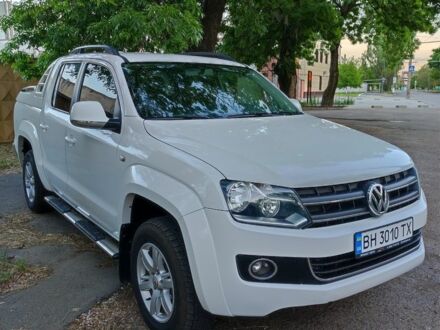 Фольксваген Амарок 2012 в Одессе на Automoto.ua Белый Фольксваген Амарок, объемом двигателя 2 л и пробегом 240 тыс. км за 15300 $, фото 1 на Automoto.ua