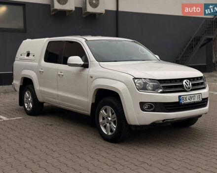 Белый Фольксваген Амарок, объемом двигателя 1.97 л и пробегом 276 тыс. км за 18000 $, фото 1 на Automoto.ua
