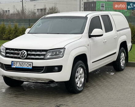 Белый Фольксваген Амарок, объемом двигателя 1.97 л и пробегом 282 тыс. км за 16299 $, фото 1 на Automoto.ua