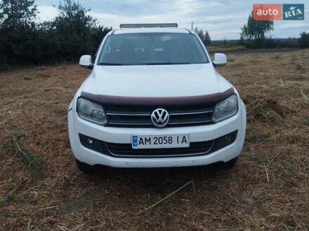 Фольксваген Амарок 2013 в Бердичеве на Automoto.ua Белый Фольксваген Амарок, объемом двигателя 1.97 л и пробегом 363 тыс. км за 15000 $, фото 1 на Automoto.ua