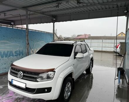 Білий Фольксваген Амарок, об'ємом двигуна 2 л та пробігом 265 тис. км за 17000 $, фото 1 на Automoto.ua