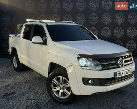 Белый Фольксваген Амарок, объемом двигателя 2 л и пробегом 250 тыс. км за 15300 $, фото 1 на Automoto.ua