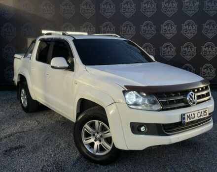 Белый Фольксваген Амарок, объемом двигателя 2 л и пробегом 250 тыс. км за 15300 $, фото 1 на Automoto.ua