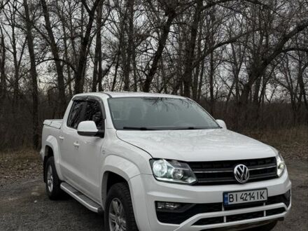 Білий Фольксваген Амарок, об'ємом двигуна 2 л та пробігом 294 тис. км за 13800 $, фото 1 на Automoto.ua