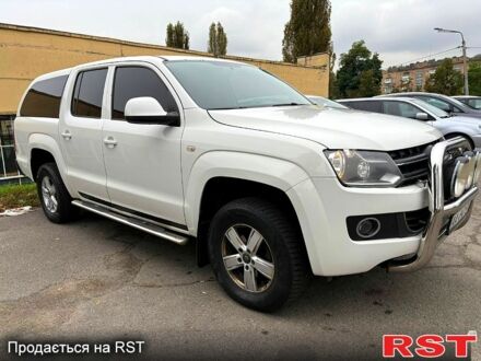 Белый Фольксваген Амарок, объемом двигателя 2 л и пробегом 415 тыс. км за 14500 $, фото 1 на Automoto.ua